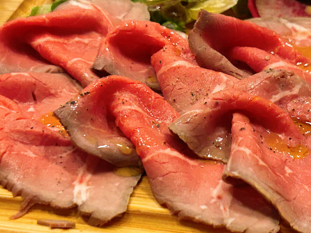 レストラン ラ レゾン （Restaurant la Raison）ディナー 飲み放題コース ローストビーフ