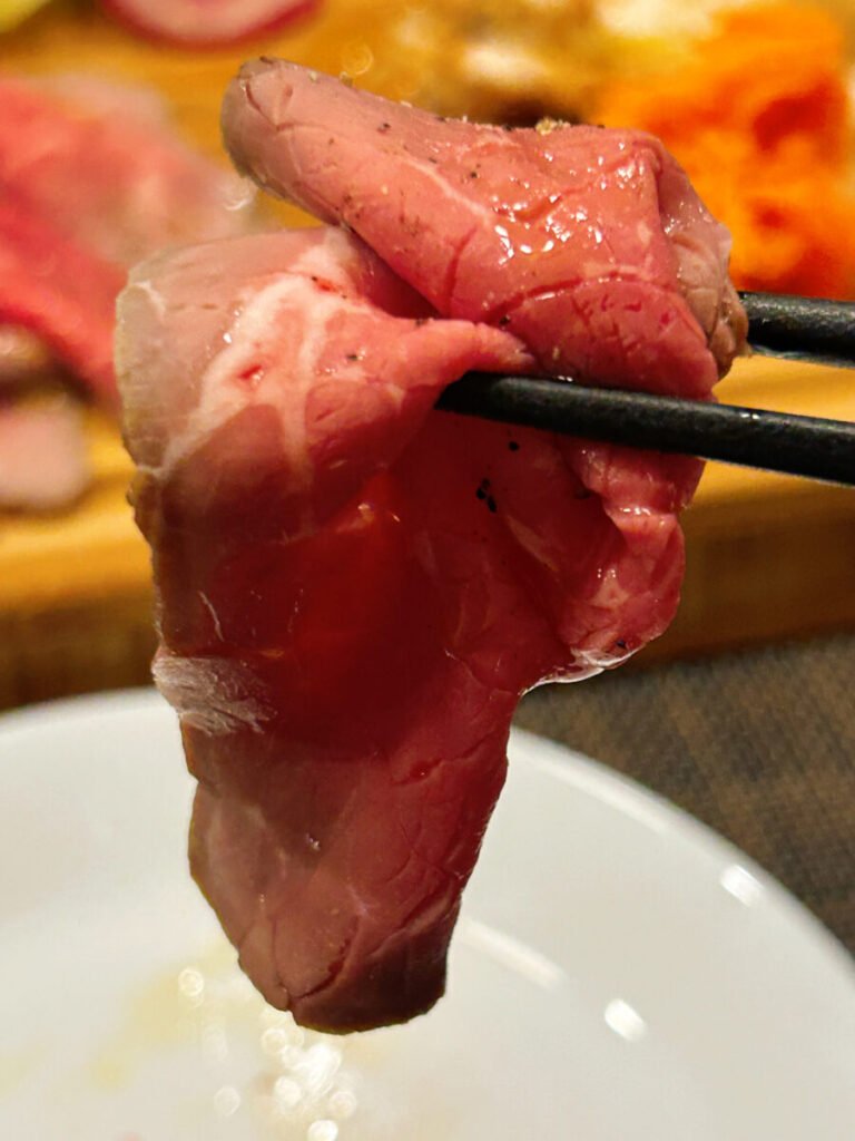 レストラン ラ レゾン （Restaurant la Raison）ディナー 飲み放題コース ローストビーフ