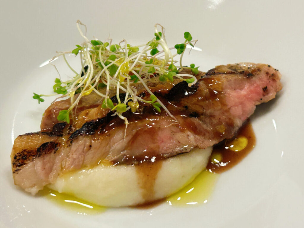 レストラン ラ レゾン （Restaurant la Raison）ディナー 飲み放題コース 米沢三元豚のグリル