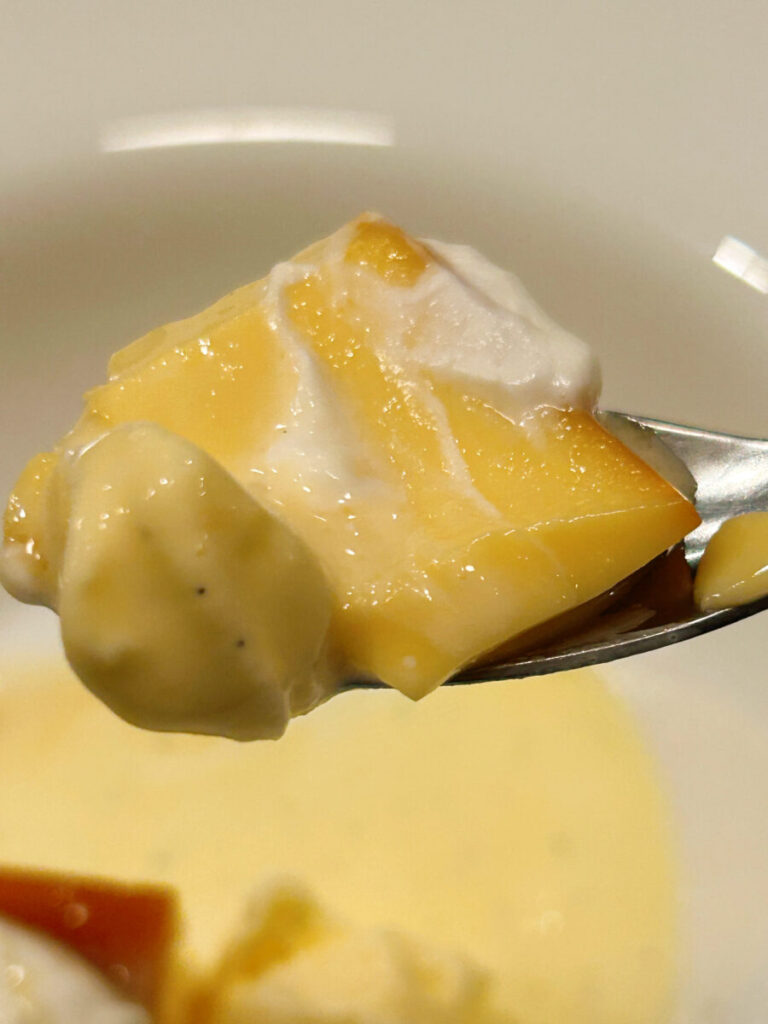 レストラン ラ レゾン （Restaurant la Raison）ディナー 飲み放題コース キャラメルプリン＆バニラアイス