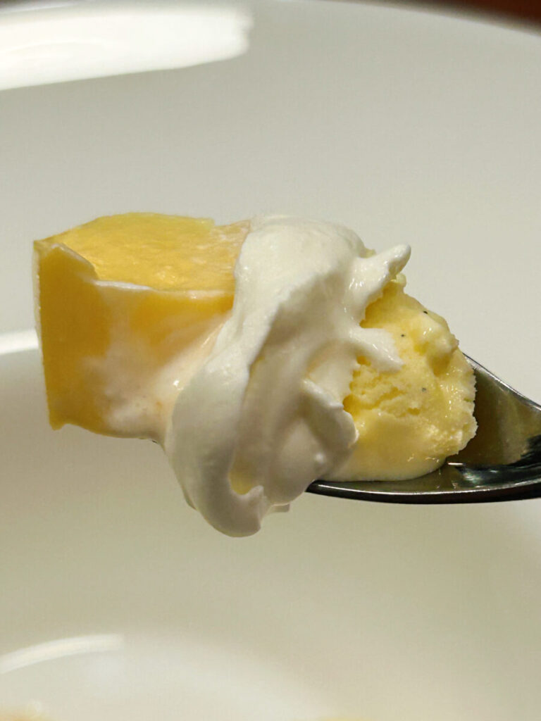 レストラン ラ レゾン （Restaurant la Raison）ディナー 飲み放題コース キャラメルプリン＆バニラアイス