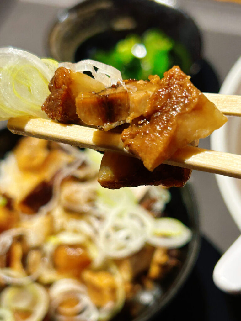 らぁ麺 まる らーめん+ミニチャーシュー丼 Dセット