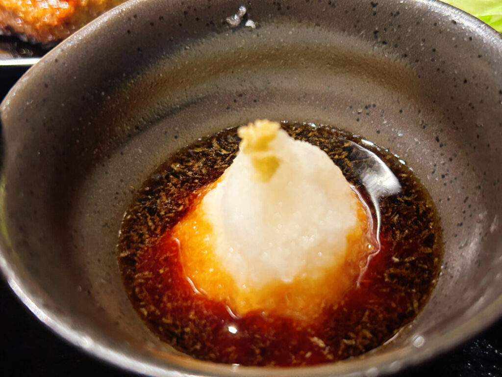 牛ぞう ランチ 照り焼きハンバーグおろし添え