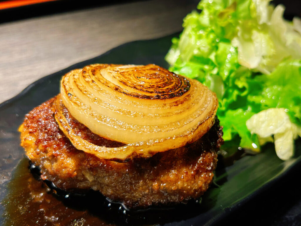 牛ぞう ランチ 照り焼きハンバーグおろし添え