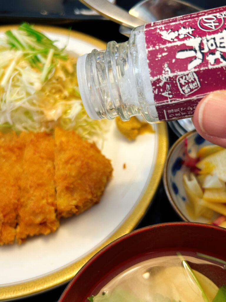 會津遊食たか膳 黒豚とんかつ定食とチョットのカレー