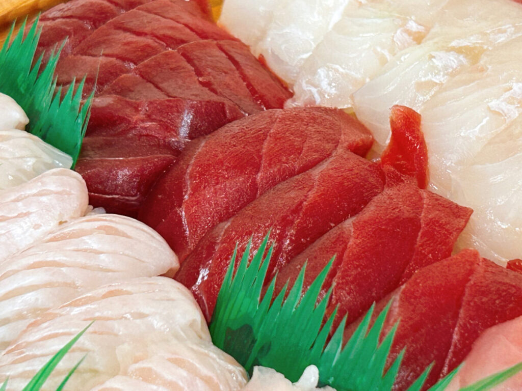 魚志 舟盛り テイクアウト まぐろ マグロ 赤身