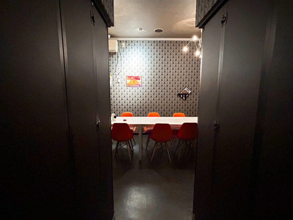 會津バル 店内 写真 個室