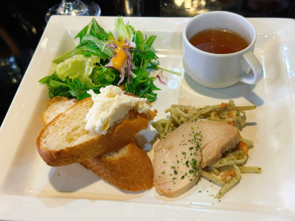 會津バル ランチ 前菜 オードブル