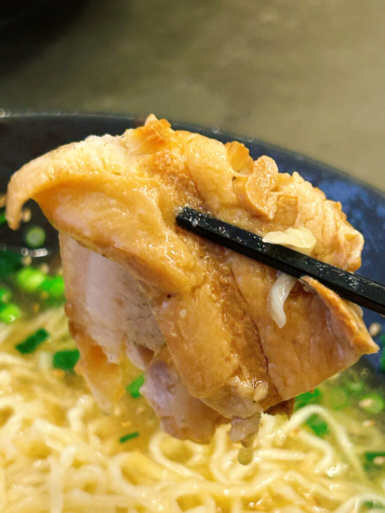 担々麺とお肉の会社みなかわ 青山椒塩らあめん 中盛