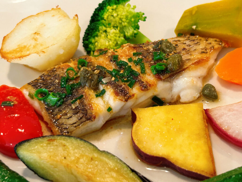 レストラン マーティン ランチ 真鯛のソテー