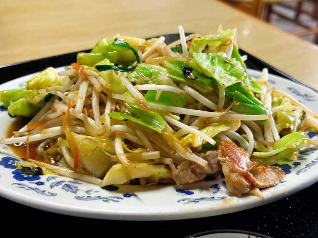若喜食堂 野菜炒め定食