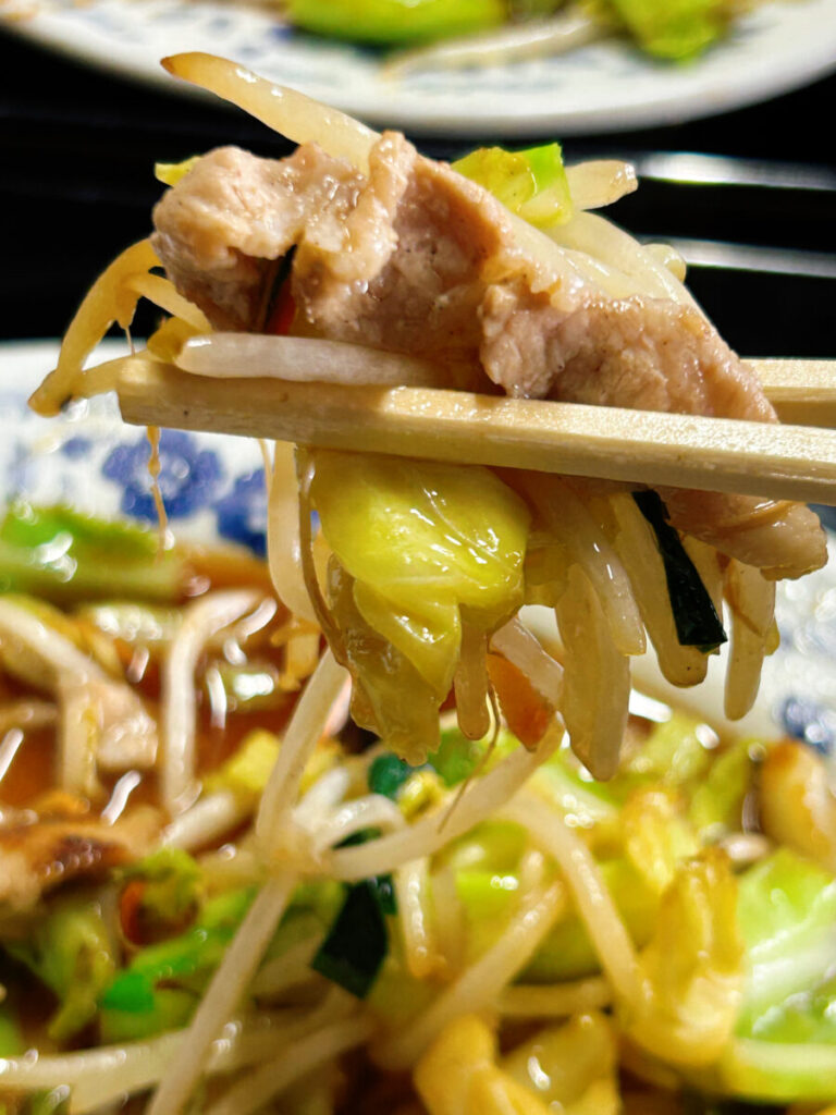 若喜食堂 野菜炒め定食