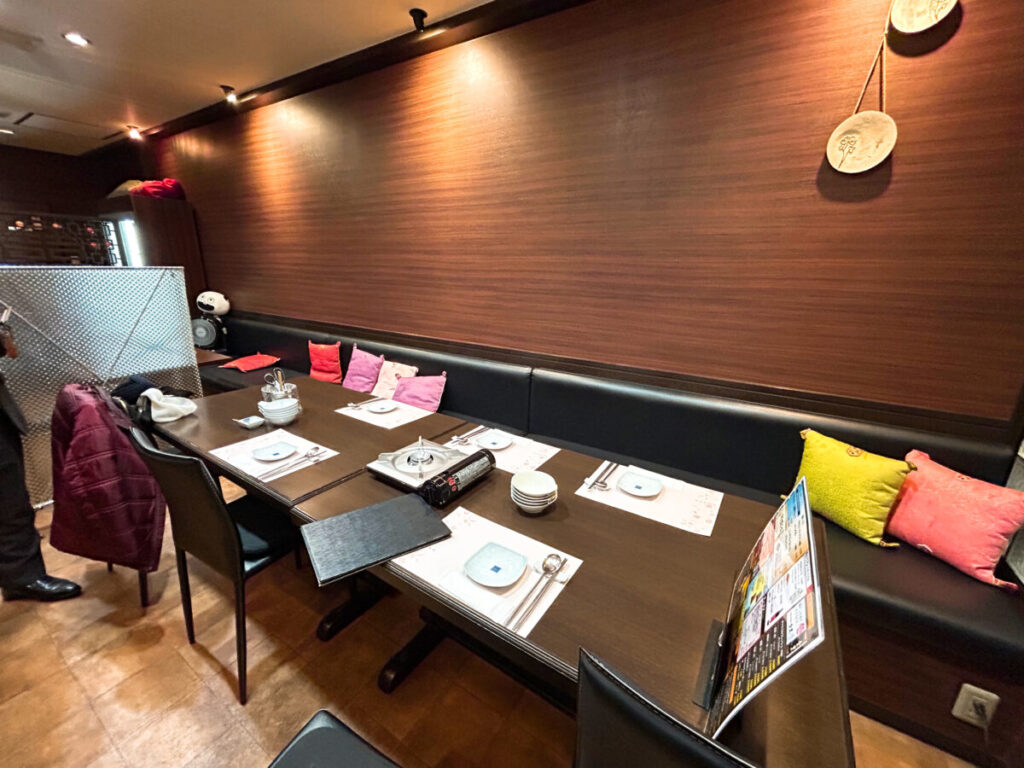 花郎亭 店内 写真