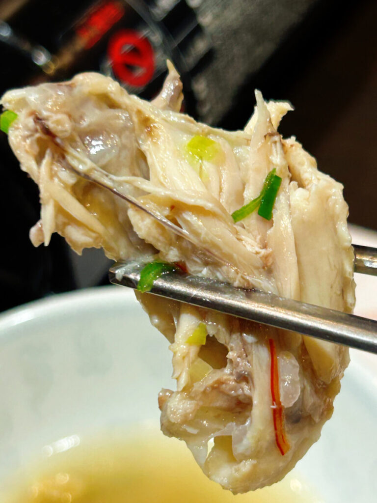 花郎亭 参鶏湯 サムゲタン 写真