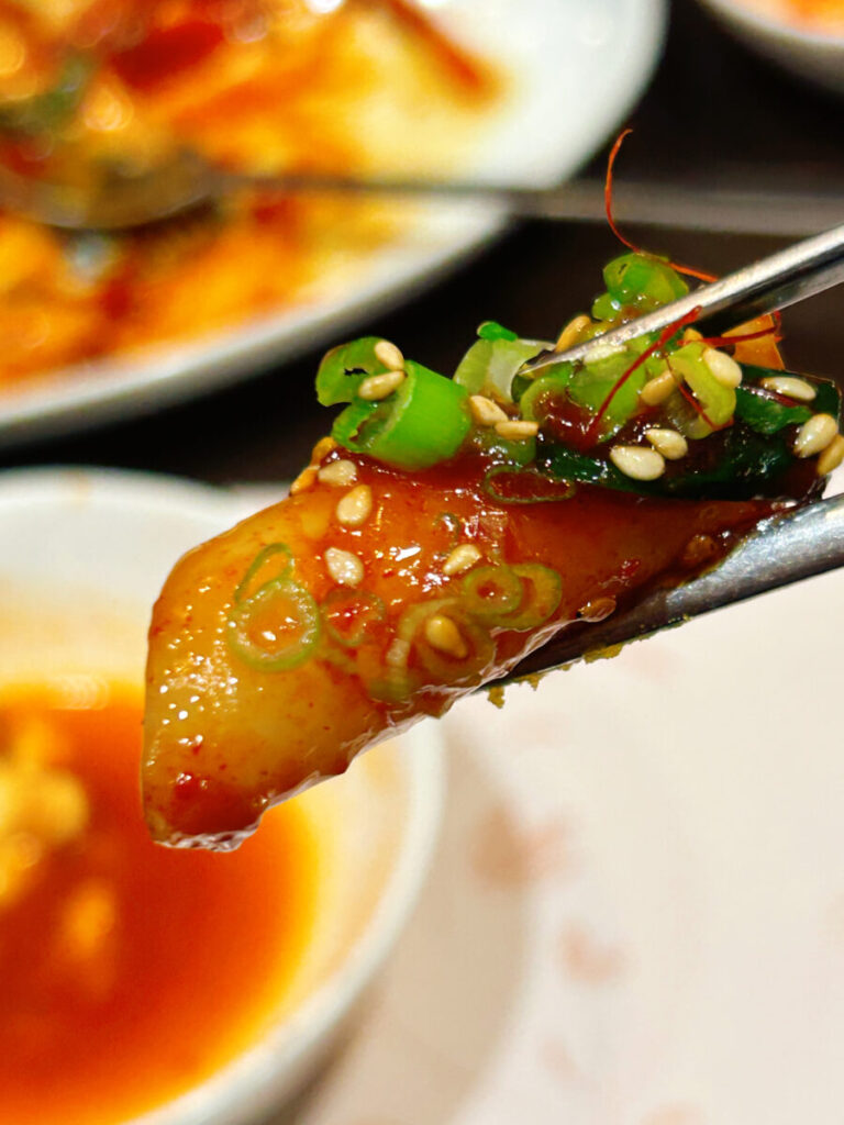 花郎亭 トッポッキ トッポギ