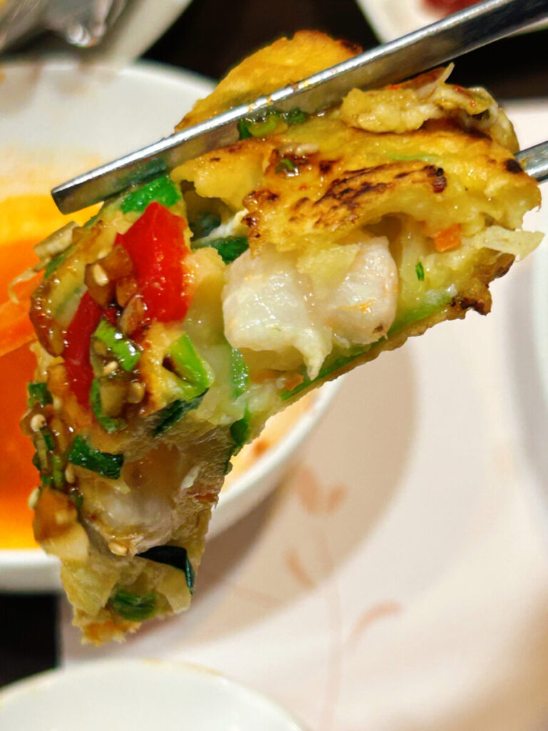 花郎亭 海鮮チヂミ チヂミ