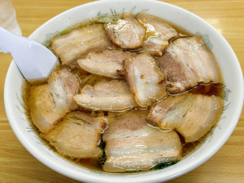 古川農園 肉そば チャーシューメン チャーシュー麺 チャーシューめん 大盛