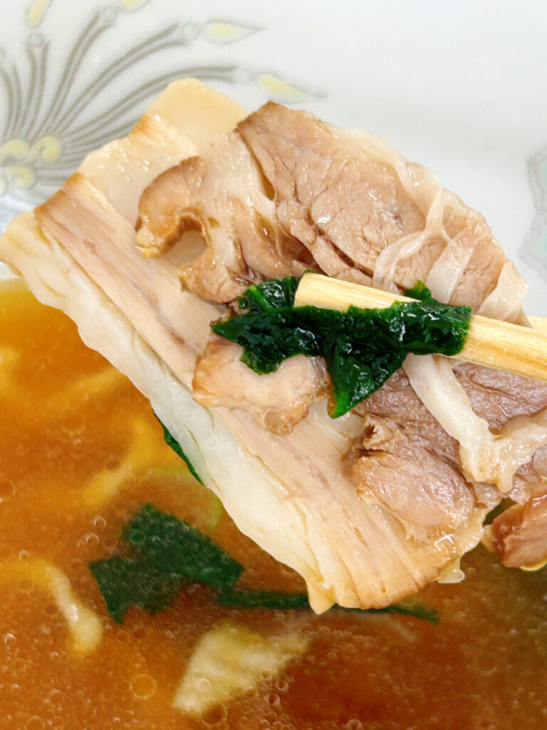 古川農園 肉そば 大盛