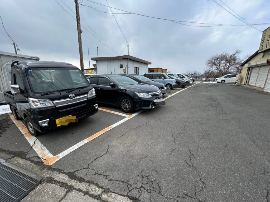 古川農園 店舗外観 駐車場 写真
