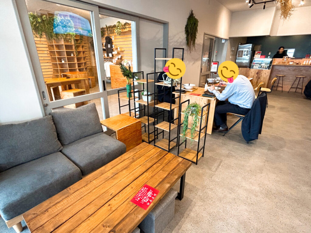 GB cafe SHARE BASE Aizu シェアベースあいづ 神明通り商店街 シェアキッチン 店内 写真