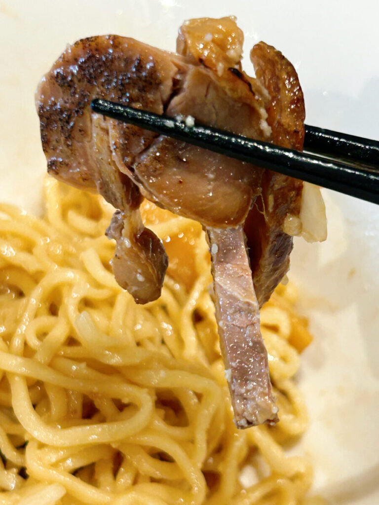 GB cafe SHARE BASE Aizu シェアベースあいづ 神明通り商店街 油そば 大盛 炙りチャーシュー