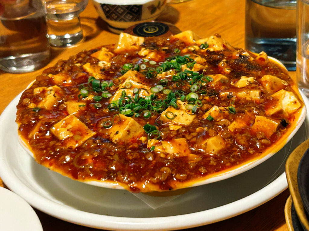 全会津地酒協同組合 連合会 もっきりセンター 会津支部 四川麻婆豆腐