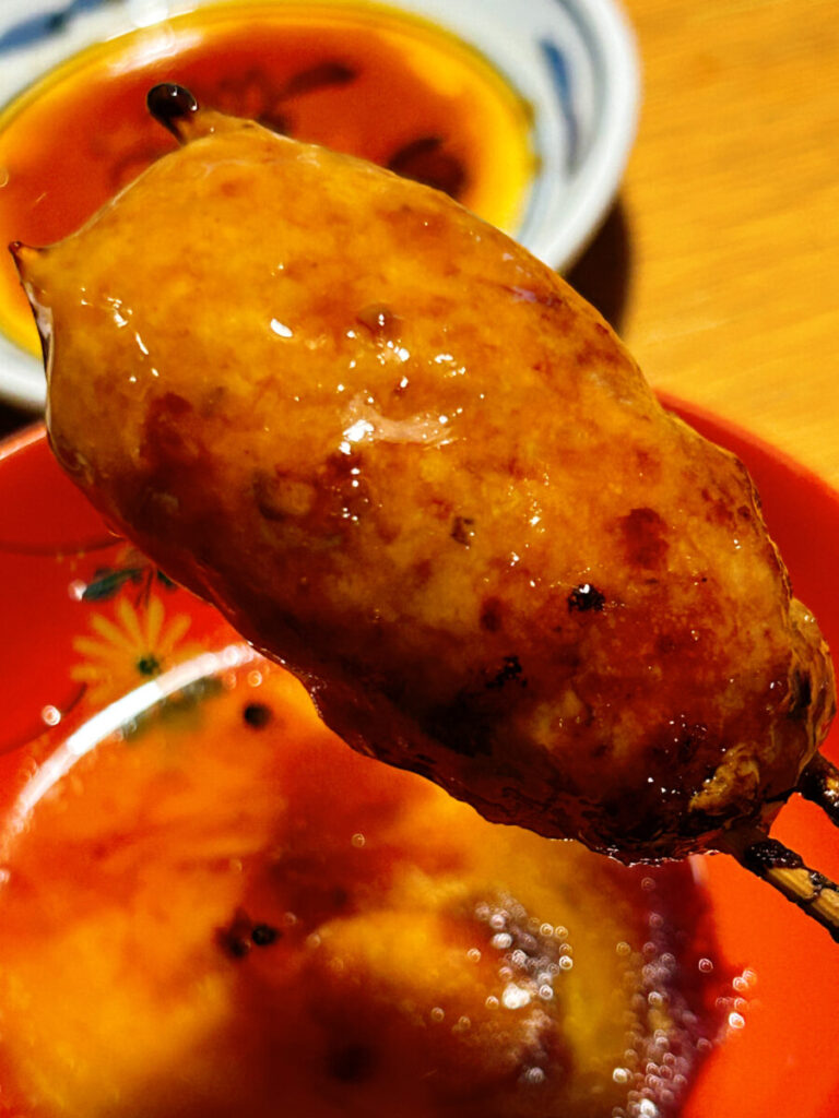 全会津地酒協同組合 連合会 もっきりセンター 会津支部 月見つくね