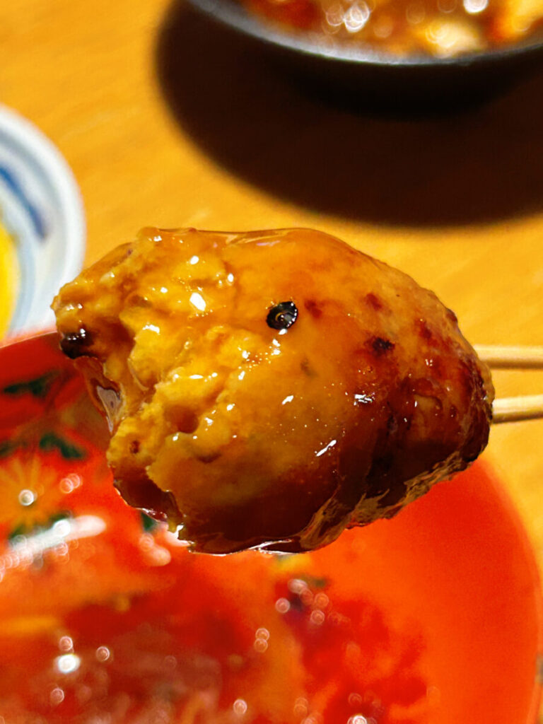 全会津地酒協同組合 連合会 もっきりセンター 会津支部 月見つくね