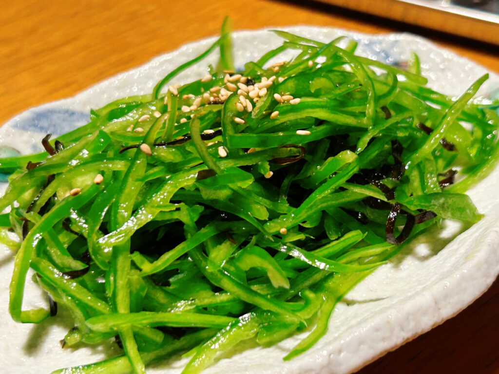 全会津地酒協同組合 連合会 もっきりセンター 会津支部 ピー塩 ピーマン塩昆布