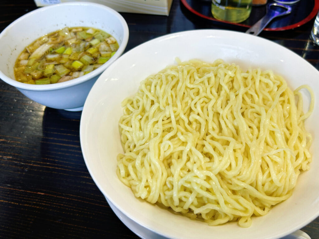 うえんで 山鹿店 つけ麺大盛 あつ盛