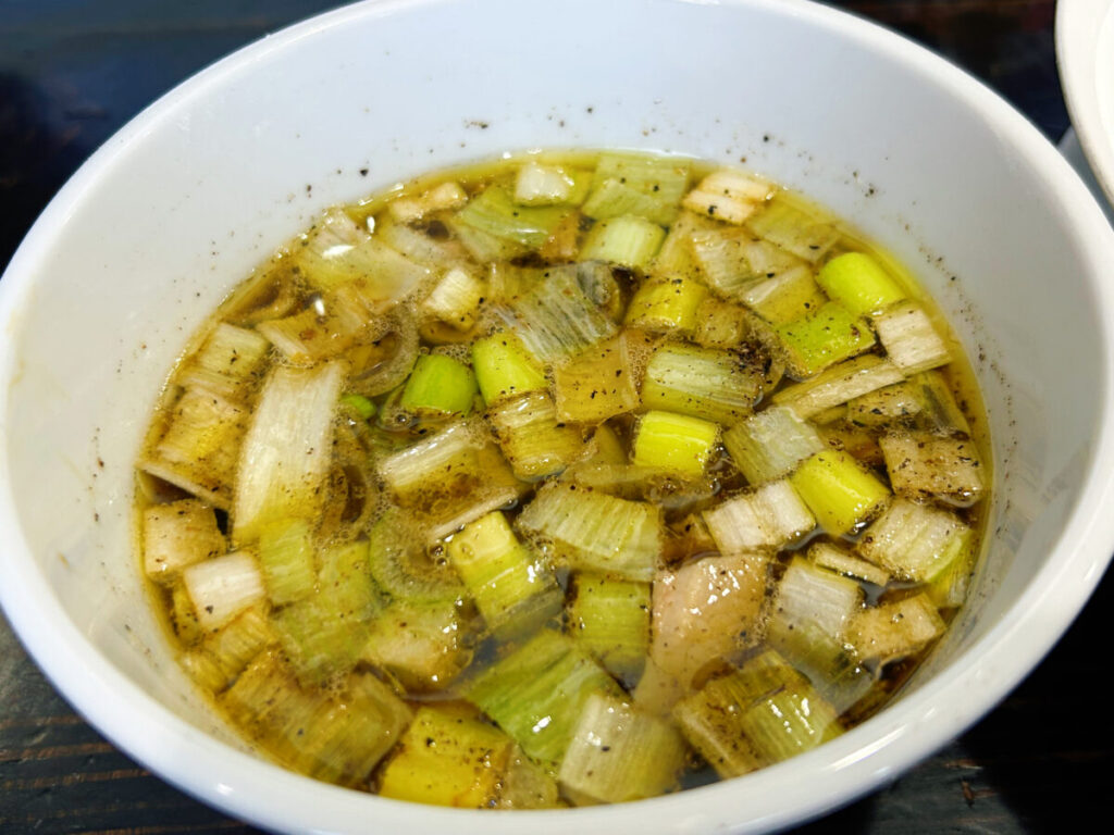 うえんで 山鹿店 つけ麺大盛 あつ盛