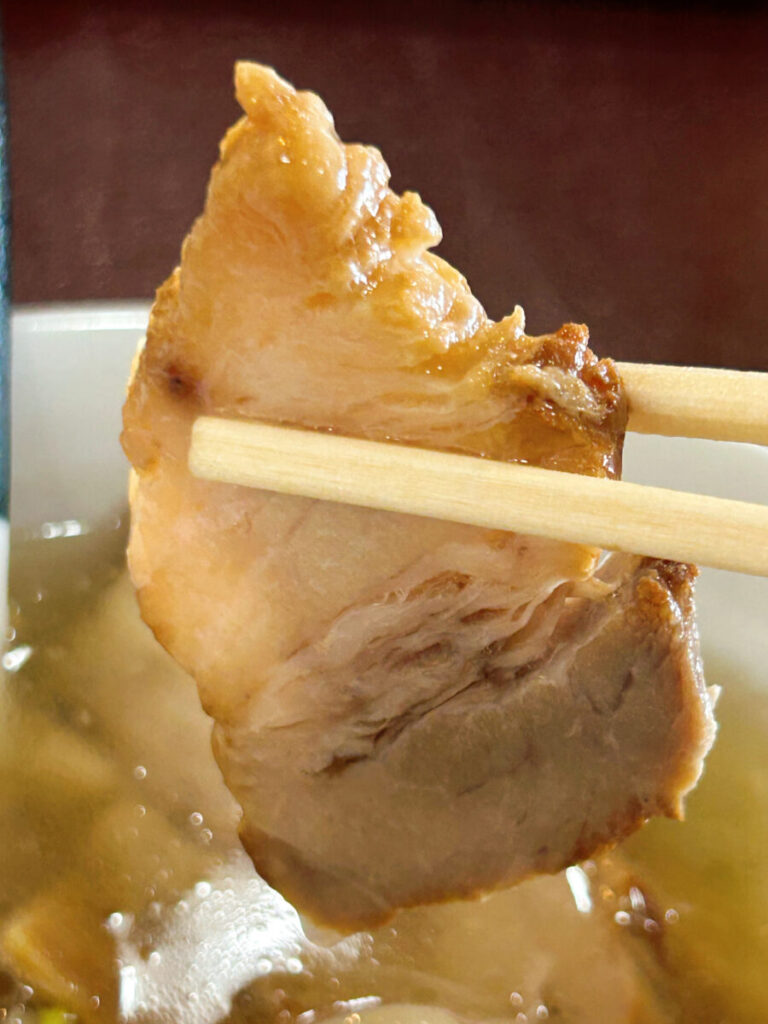 奥裏磐梯 らぁめんや 会津山塩チャーシューメン大盛 