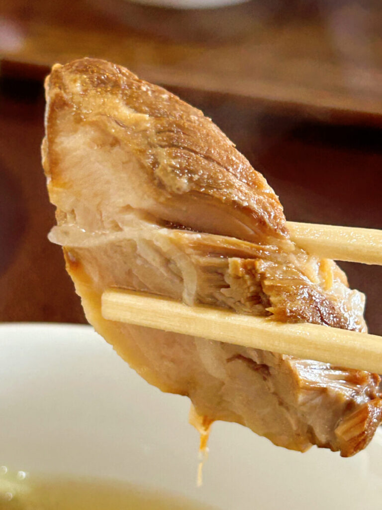 奥裏磐梯 らぁめんや 会津山塩チャーシューメン大盛 