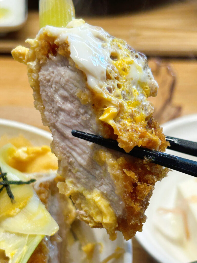 和食レストランきちんとごはん虹 出汁香る煮込みカツ丼定食