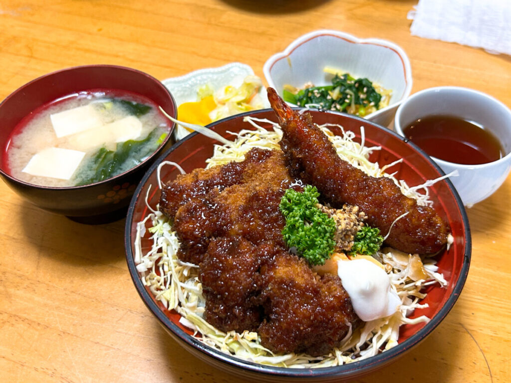 とんかつの店かつ一 特製ソースかつ丼 会津 ランチ グルメ