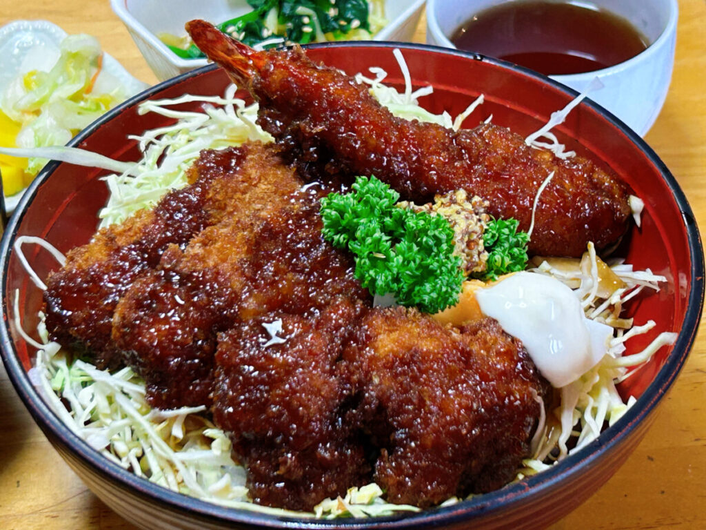 とんかつの店かつ一 特製ソースかつ丼 会津 ランチ グルメ