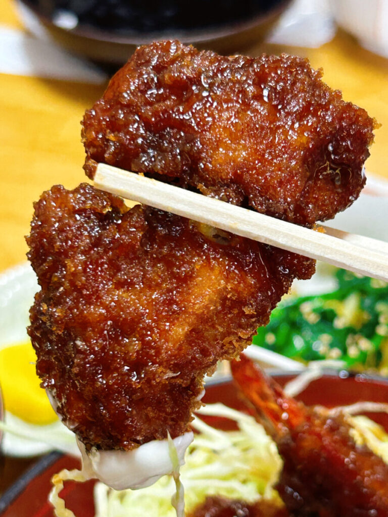 とんかつの店かつ一 特製ソースかつ丼 会津 ランチ グルメ