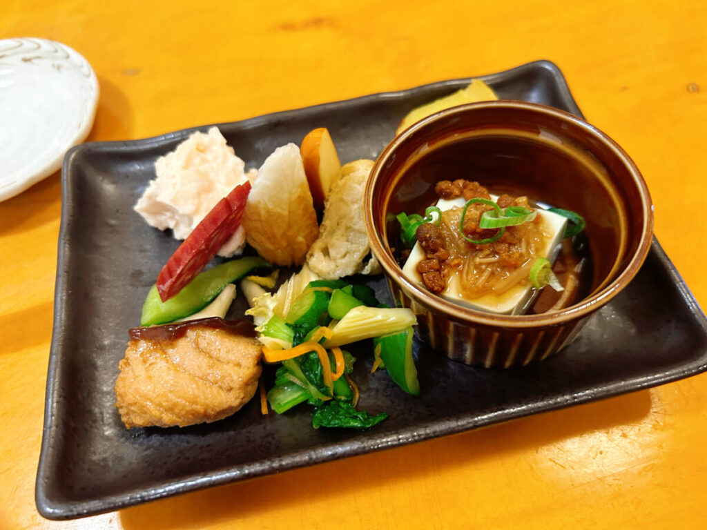 お酒とお肴 鍛冶屋 お通し