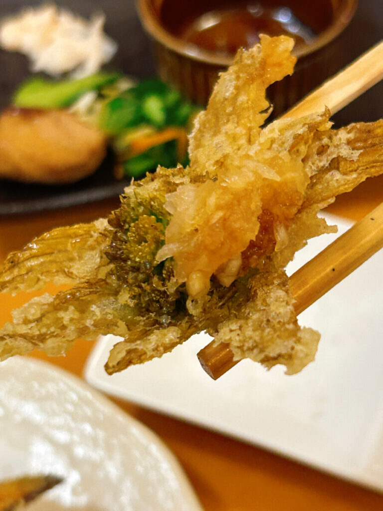 お酒とお肴 鍛冶屋  ふきのとう 天ぷら 