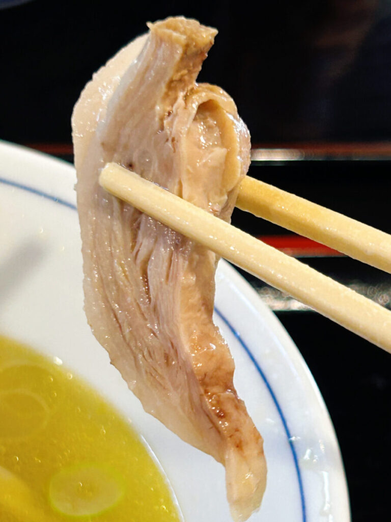 ひとつぶの麦 黄金の塩そば 手打ち麺 大盛 ラーメン