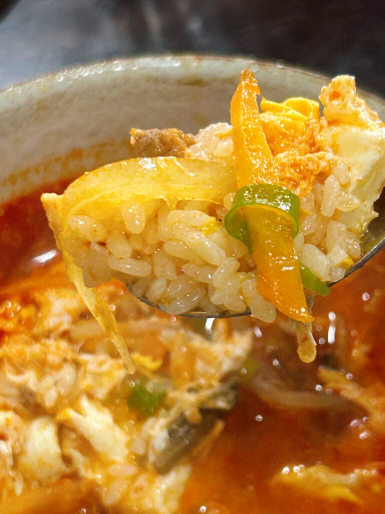 韓国料理南大門 ユッケジャンクッパ 会津若松市 ランチ グルメ 