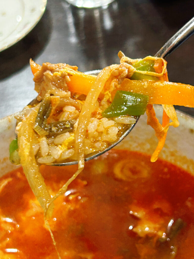 韓国料理南大門 ユッケジャンクッパ 会津若松市 ランチ グルメ 