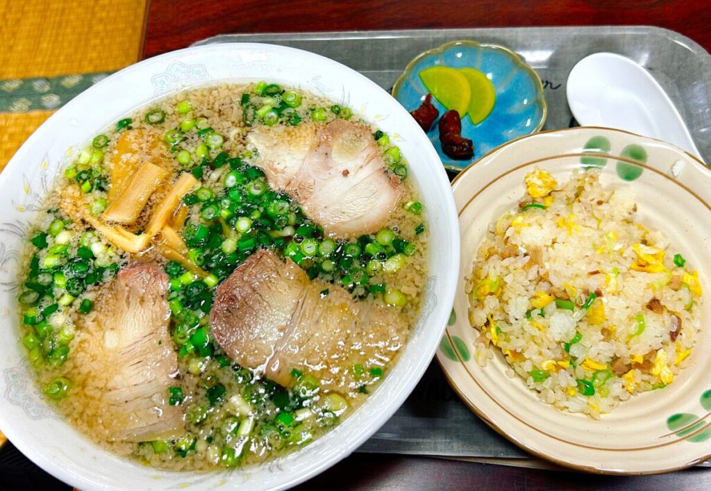 大蓮食堂 旨味ラーメン＆半チャーハン