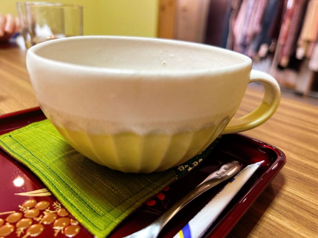 Inacafe_青木呉服店 五福ブレンド 五福プリン 呉服