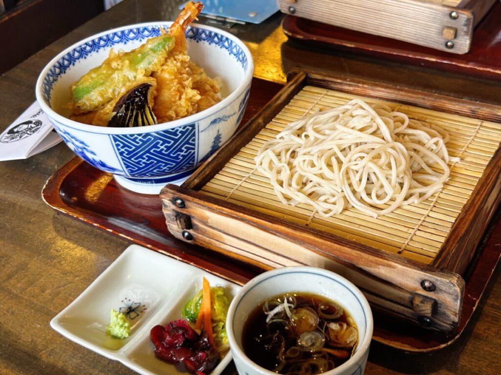 手打ち蕎麦 郷土料理 二丸屋 武蔵亭 天丼定食