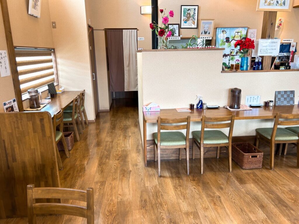 そばの蔵 美國庵 店内 雰囲気 写真