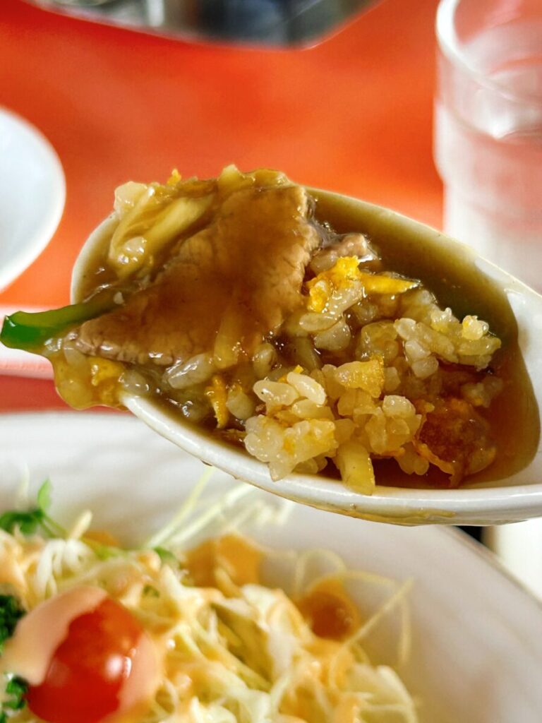 萬来軒 鶴賀店 豚肉細切炒飯