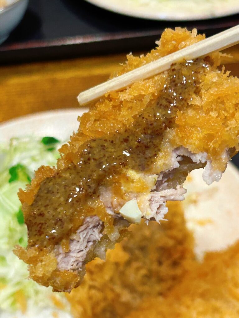 いろり 下郷町 ジャンボエビフライ＆ヒレカツ定食