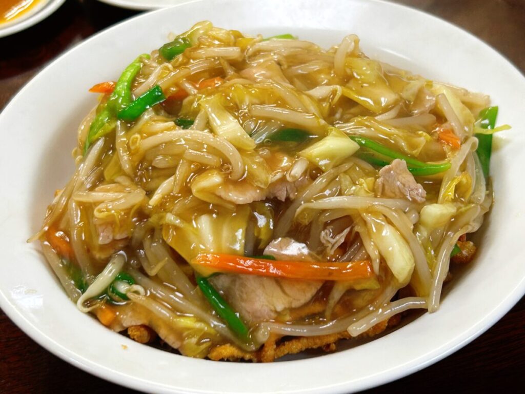 はるや食堂 かた焼きそば 片焼きそば カタヤキソバ 揚げ焼きそば あげ焼きそば