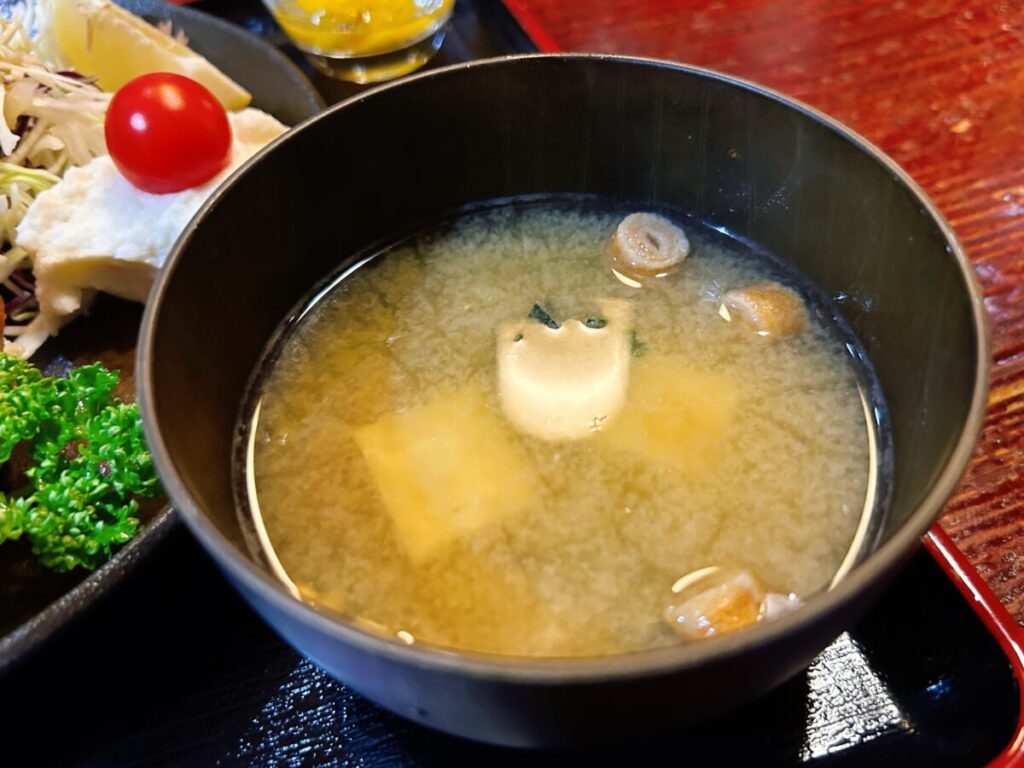 会津居酒屋かたもり から揚げ定食 ランチ